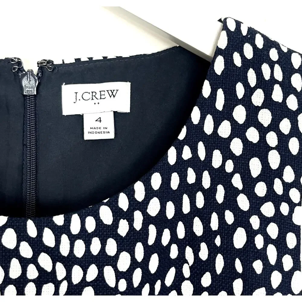 J. Crew Basketweave Oncilla Sheath Dress